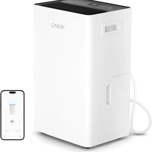 Candy 4500 Sq.Ft Dehumidifier for Basement,80 Pints
